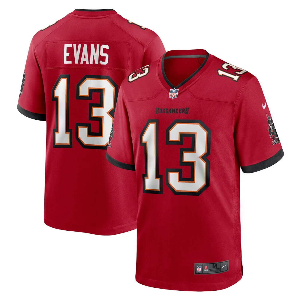 Men's Nike Mike Evans Red Tampa Bay Buccaneers Game Jersey