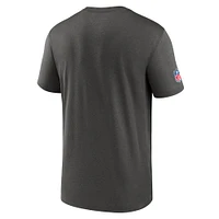 Men's Nike Pewter Tampa Bay Buccaneers Sideline Legend Performance T-Shirt