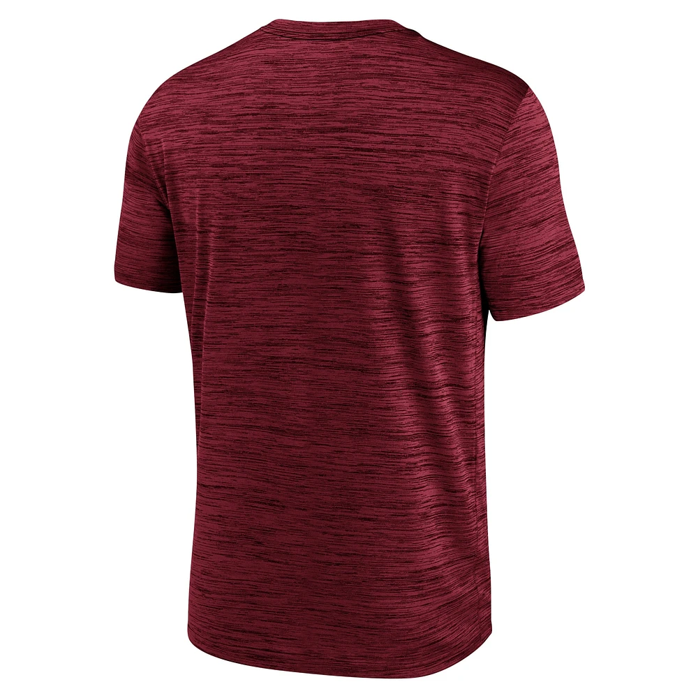 Men's Nike Red Tampa Bay Buccaneers Blitz Velocity Modern Performance T-Shirt