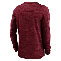 Men's Nike  Red Tampa Bay Buccaneers Velocity Long Sleeve T-Shirt