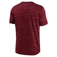Men's Nike Red Tampa Bay Buccaneers Yardline Velocity Performance T-Shirt