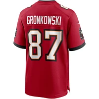 Homme Nike Rob Gronkowski Rouge Tampa Bay Buccaneers - Maillot de match