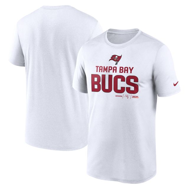NUT BUCS BLANC HOMME NIKE LEGEND COMMUNITY T-SHIRT TEEMENSCR