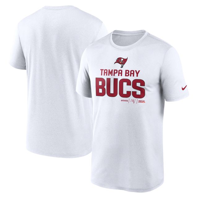 NUT BUCS BLANC HOMME NIKE LEGEND COMMUNITY T-SHIRT TEEMENSCR