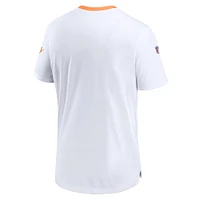 Men's Nike  White Tampa Bay Buccaneers Throwback Coach Performance T-Shirt