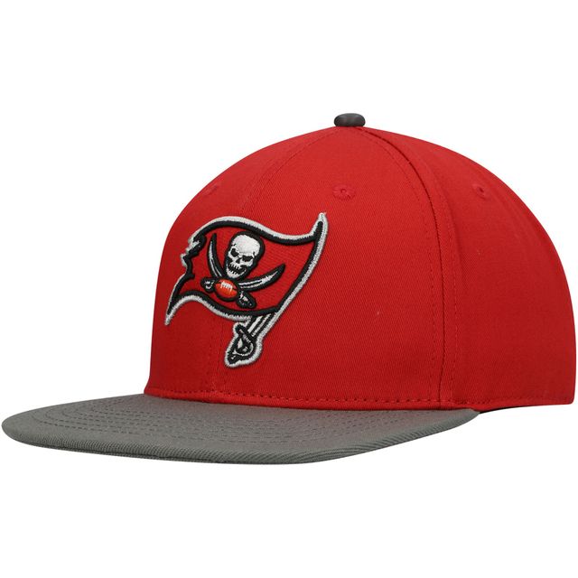 POT BUCS ROUGE PWTER NFL 2TONE BASIC SNAPBACK HATMENSNP