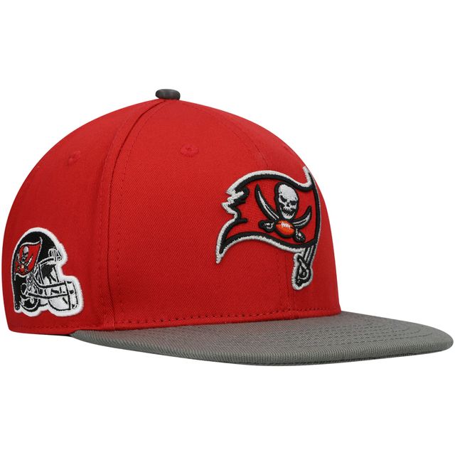 POT BUCS ROUGE PWTER NFL 2TONE BASIC SNAPBACK HATMENSNP