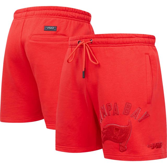 Short triple rouge Pro Standard Tampa Bay Buccaneers pour hommes
