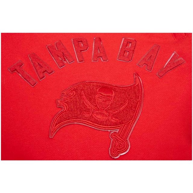 Short triple rouge Pro Standard Tampa Bay Buccaneers pour hommes