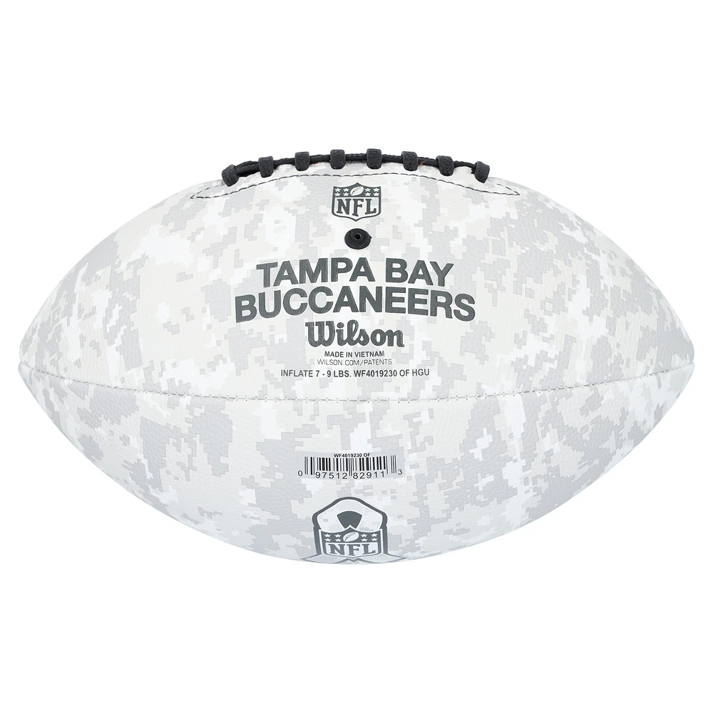 Mike Evans Tampa Bay Buccaneers Autographed Wilson 2024 Salute To Service Football 