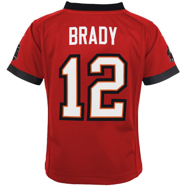 Preschool Nike Tom Brady Rouge Tampa Bay Buccaneers Game - Maillot
