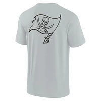 Unisex Fanatics Gray Tampa Bay Buccaneers Elements Super Soft Short Sleeve T-Shirt