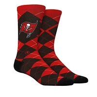 Unisex Rock Em Socks  Tampa Bay Buccaneers Argyle Knitted Dress Socks