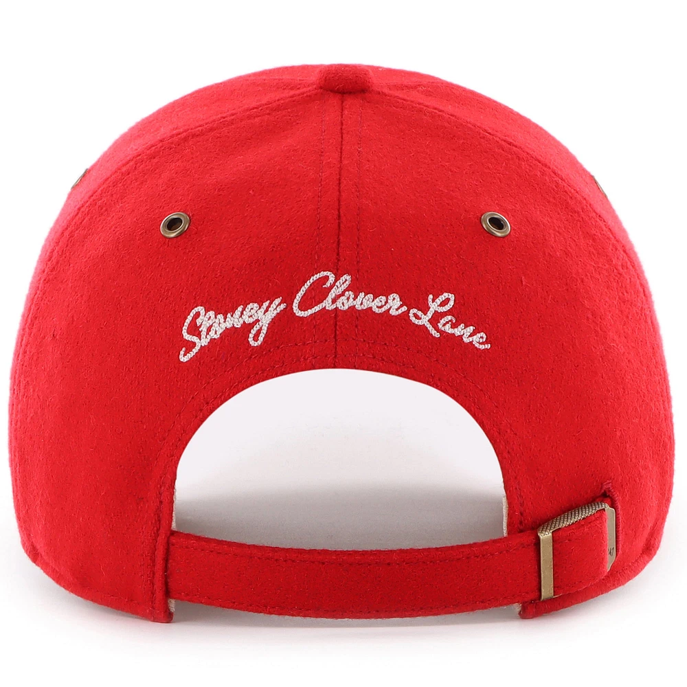 Casquette ajustable unisexe Stoney Clover Lane x '47 Red Tampa Bay Buccaneers Field Goal Clean Up