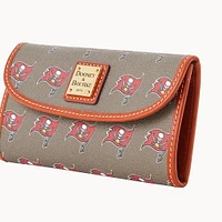 Pochette continentale couleur équipe Dooney & Bourke Tampa Bay Buccaneers pour femmes