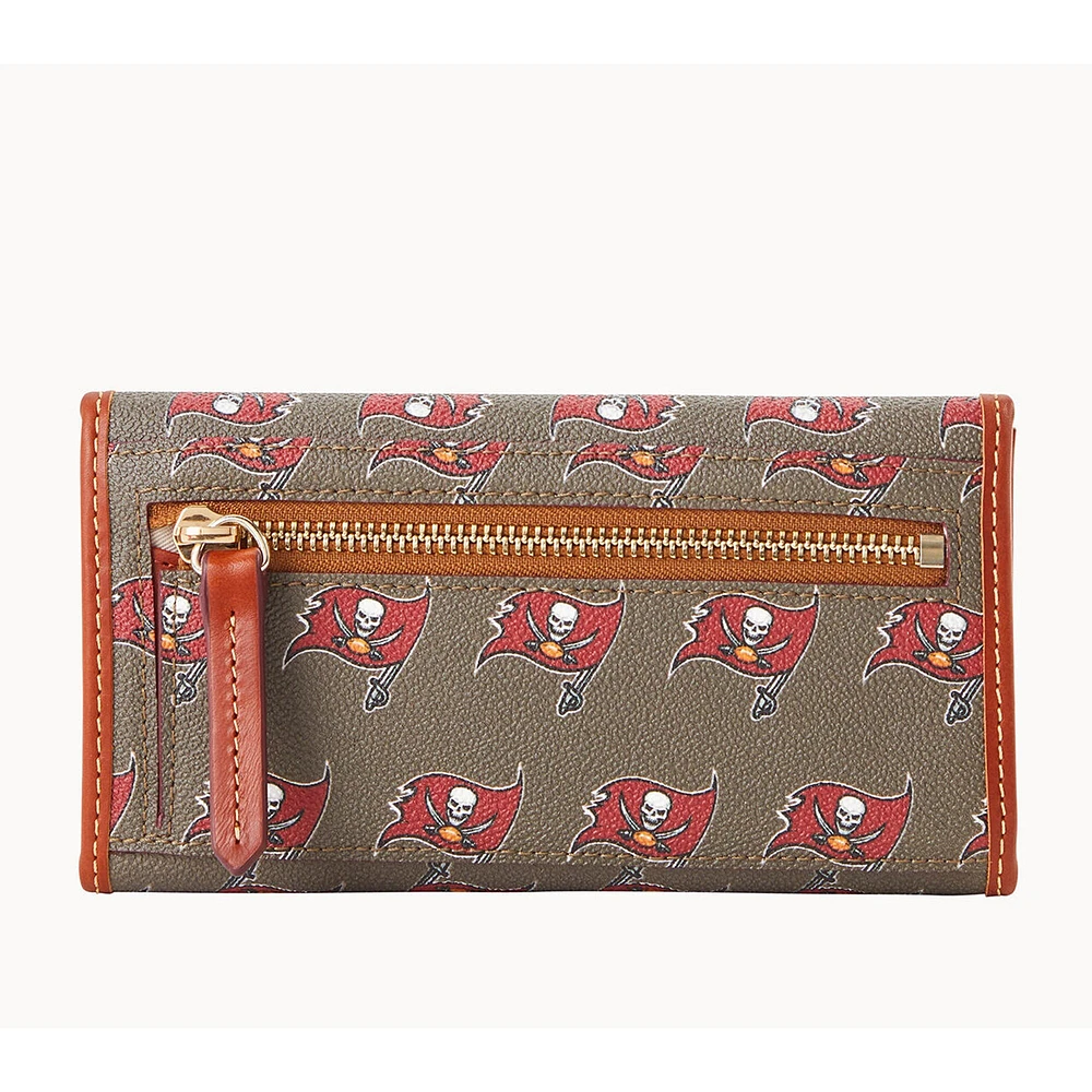 Pochette continentale couleur équipe Dooney & Bourke Tampa Bay Buccaneers pour femmes