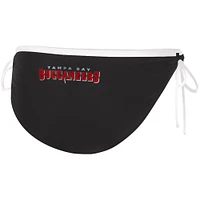 Women's G-III 4Her by Carl Banks Black Tampa Bay Buccaneers Perfect Match Bikini Bottom