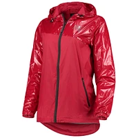 Women's G-III 4Her by Carl Banks Red Tampa Bay Buccaneers Double-Coverage Full-Zip Hoodie Jacket