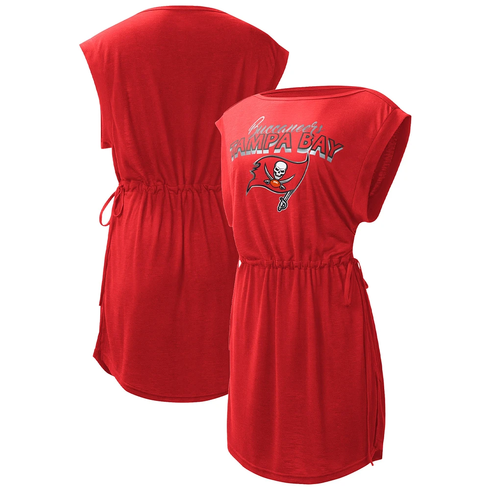 NSS BUCS ROUGE SP23 NFL FEMMES G.O.A.T. COUVERTURE DE BAIN SWMLADC