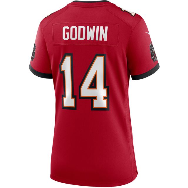 Maillot de joueur match Nike Chris Godwin des Tampa Bay Buccaneers pour femme, rouge