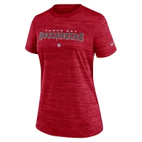 Women's Nike  Red Tampa Bay Buccaneers Sideline Performance T-Shirt