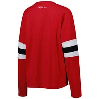 Women's Tommy Hilfiger Red Tampa Bay Buccaneers Justine Long Sleeve Tunic T-Shirt