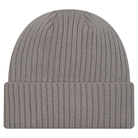 Youth New Era  Heather Gray Tampa Bay Buccaneers Color Pack Cuffed Knit Hat