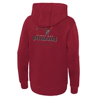 Youth Nike Red Tampa Bay Buccaneers Club Fleece Pullover Hoodie