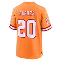 Maillot de match joueur retraité Nike Ronde Barber Orange Tampa Bay Buccaneers pour jeune