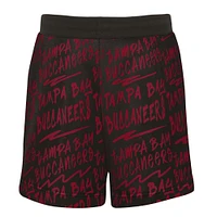 Youth Pewter Tampa Bay Buccaneers Super French Terry Shorts