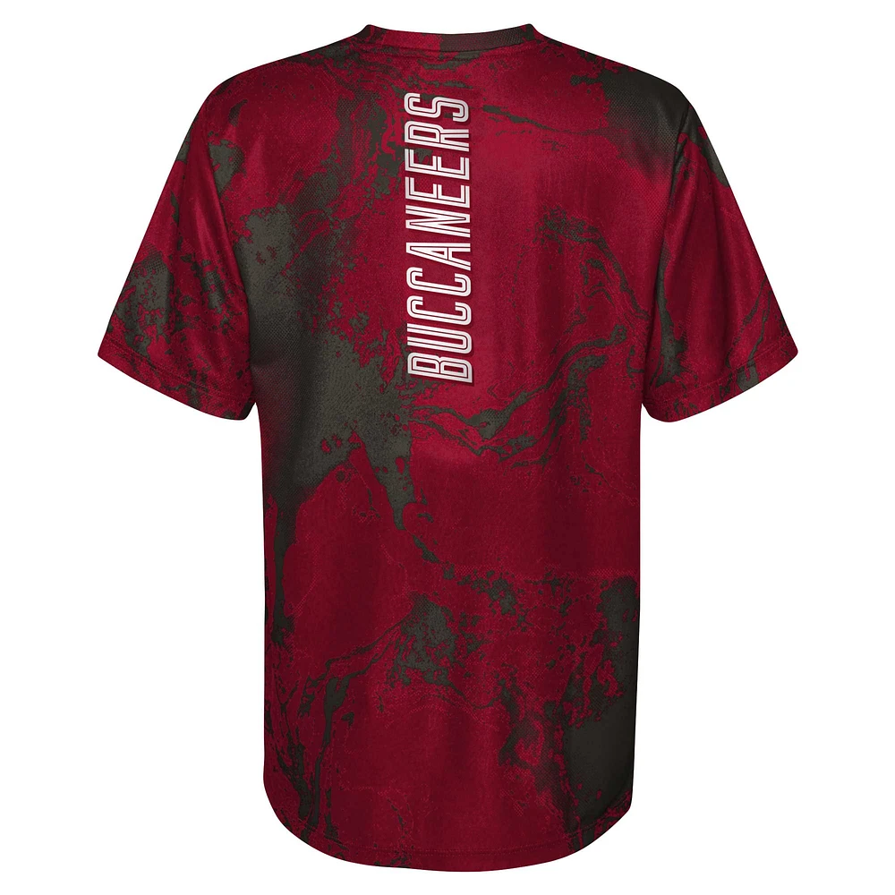Youth Red Tampa Bay Buccaneers The Mix T-Shirt