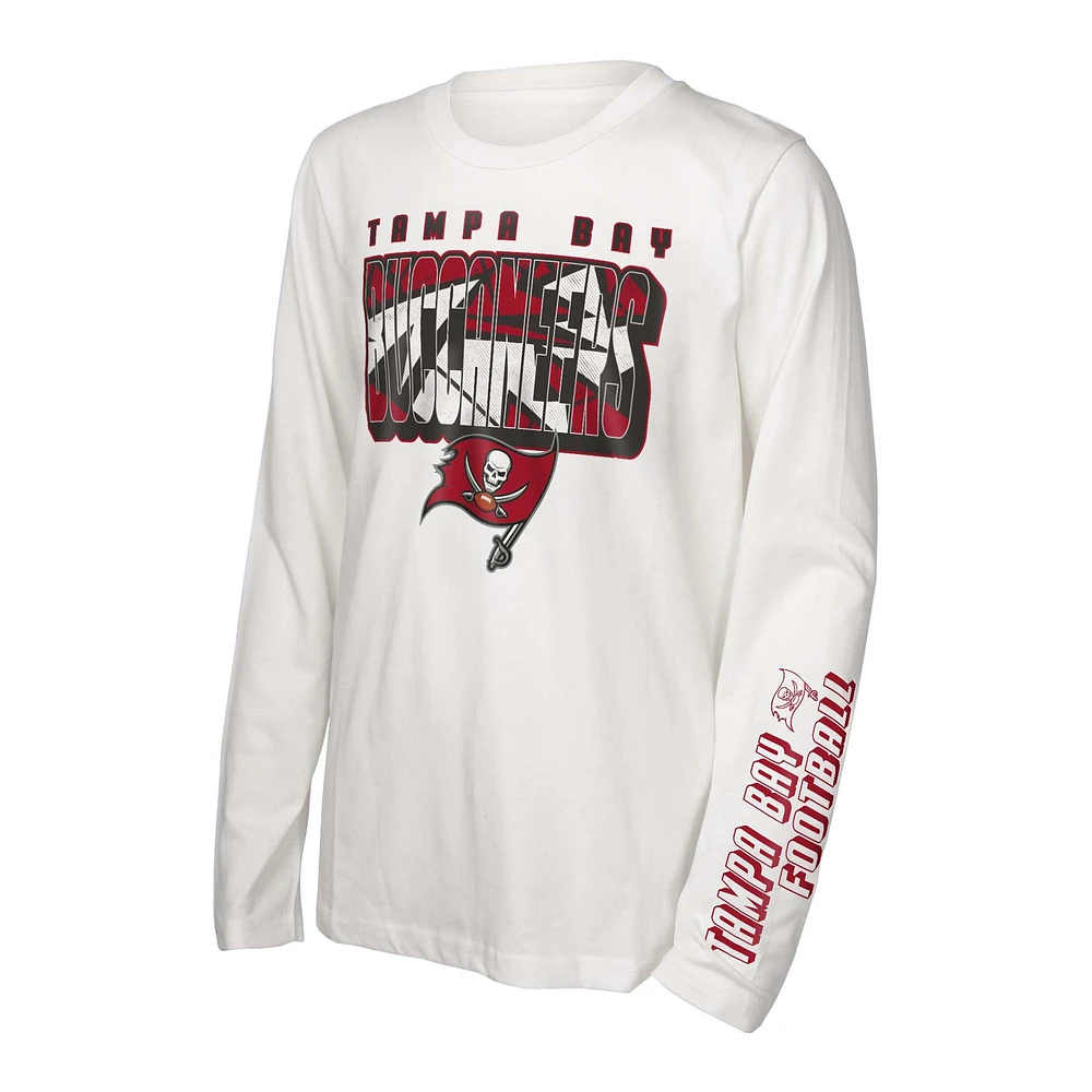 Youth Tampa Bay Buccaneers the Mix T-Shirt Combo Set