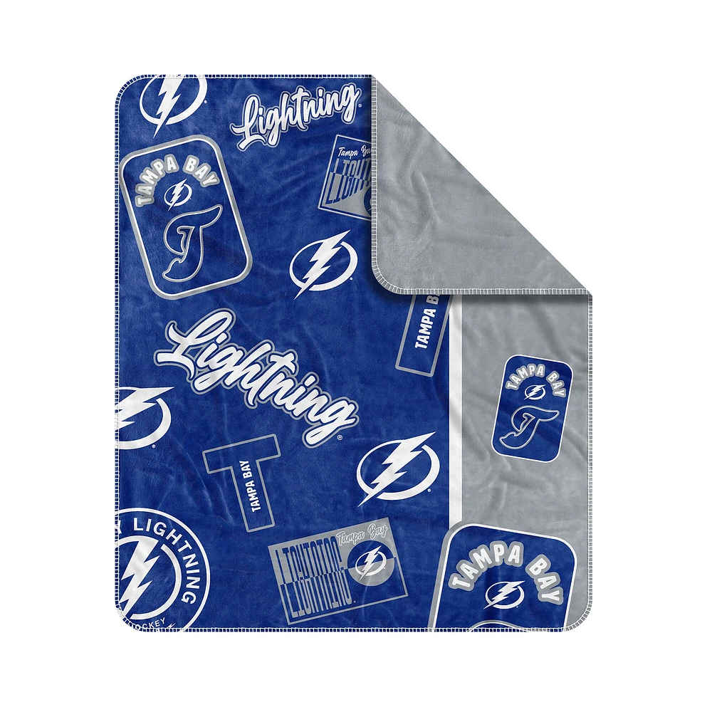 Couverture Dream Weave 50" x 60" du Lightning de Tampa Bay