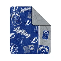 Couverture Dream Weave 50" x 60" du Lightning de Tampa Bay
