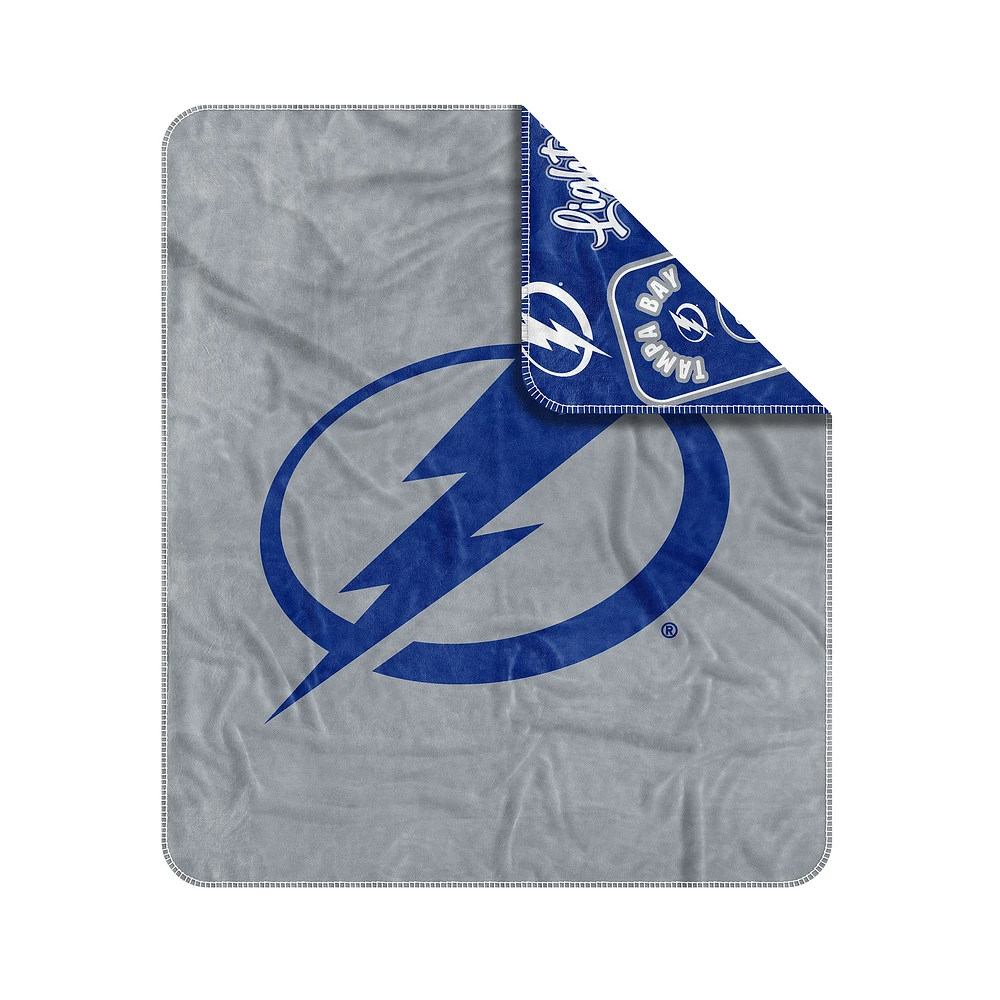 Couverture Dream Weave 50" x 60" du Lightning de Tampa Bay