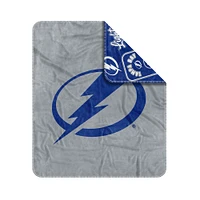 Couverture Dream Weave 50" x 60" du Lightning de Tampa Bay