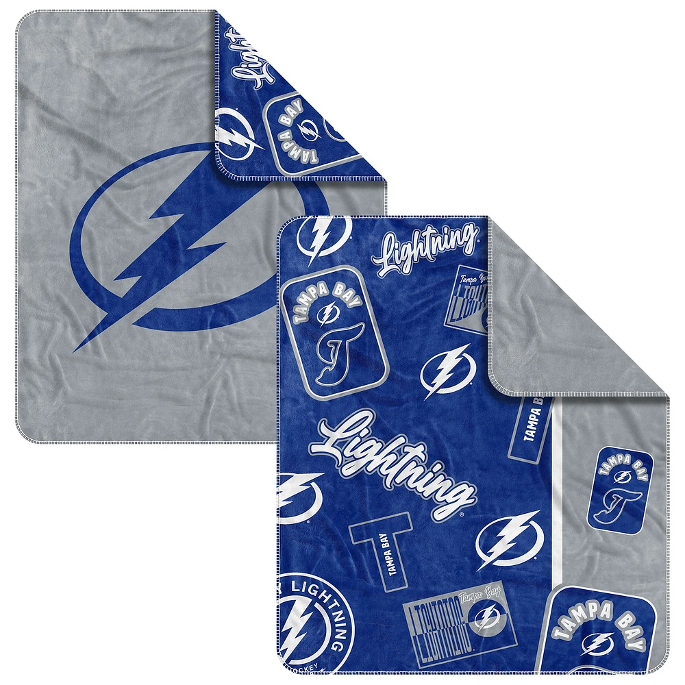 Couverture Dream Weave 50" x 60" du Lightning de Tampa Bay