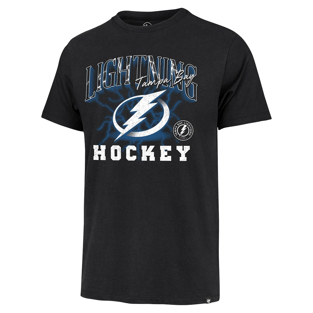 T-shirt Franklin régional localisé du Lightning de Tampa Bay '47 noir pour hommes