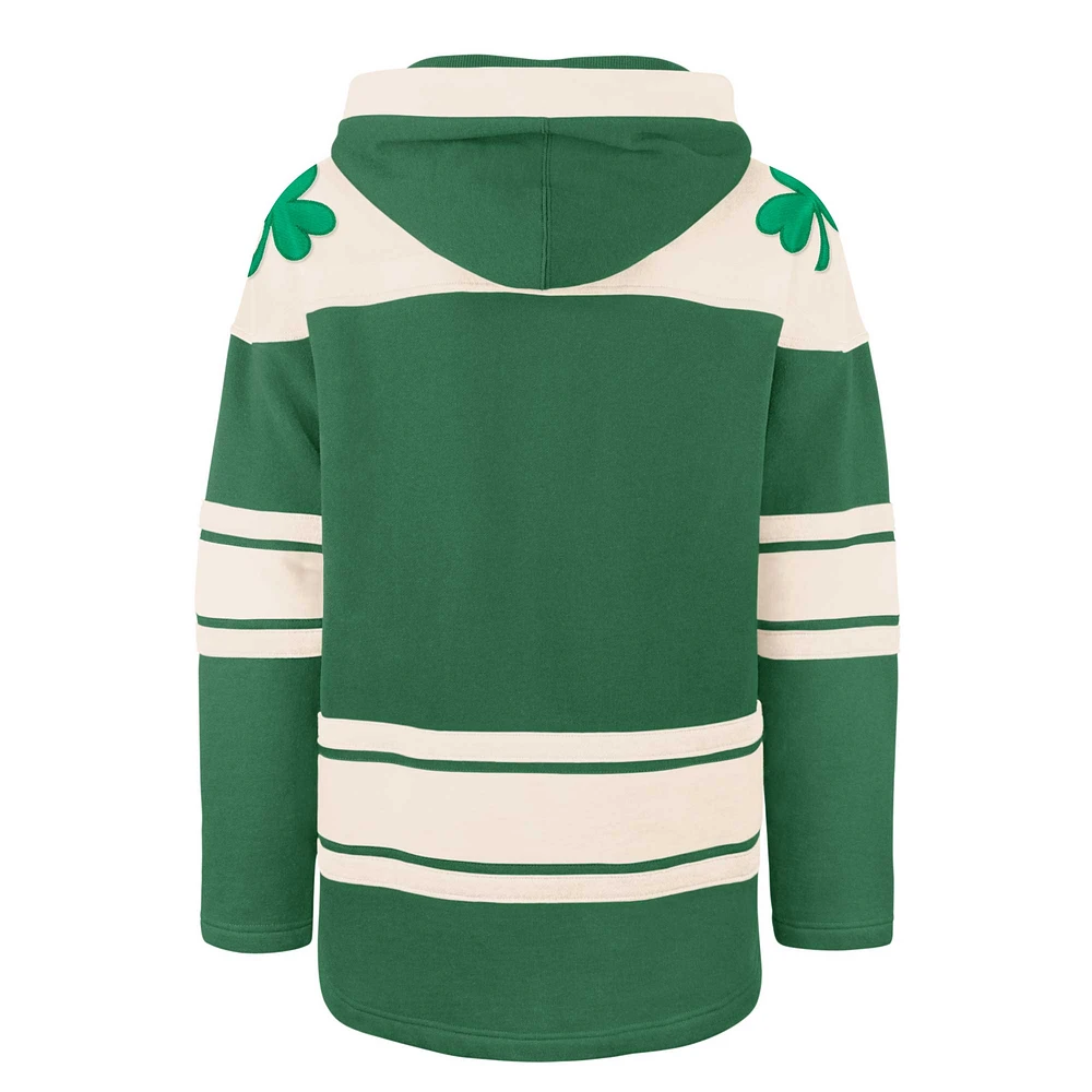 Sweat à capuche en dentelle supérieure '47 Kelly Green Tampa Bay Lightning St. Patrick's Day pour hommes