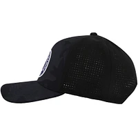 Men's American Needle  Black Tampa Bay Lightning Valin Camo Super Tech Vented Adjustable Hat