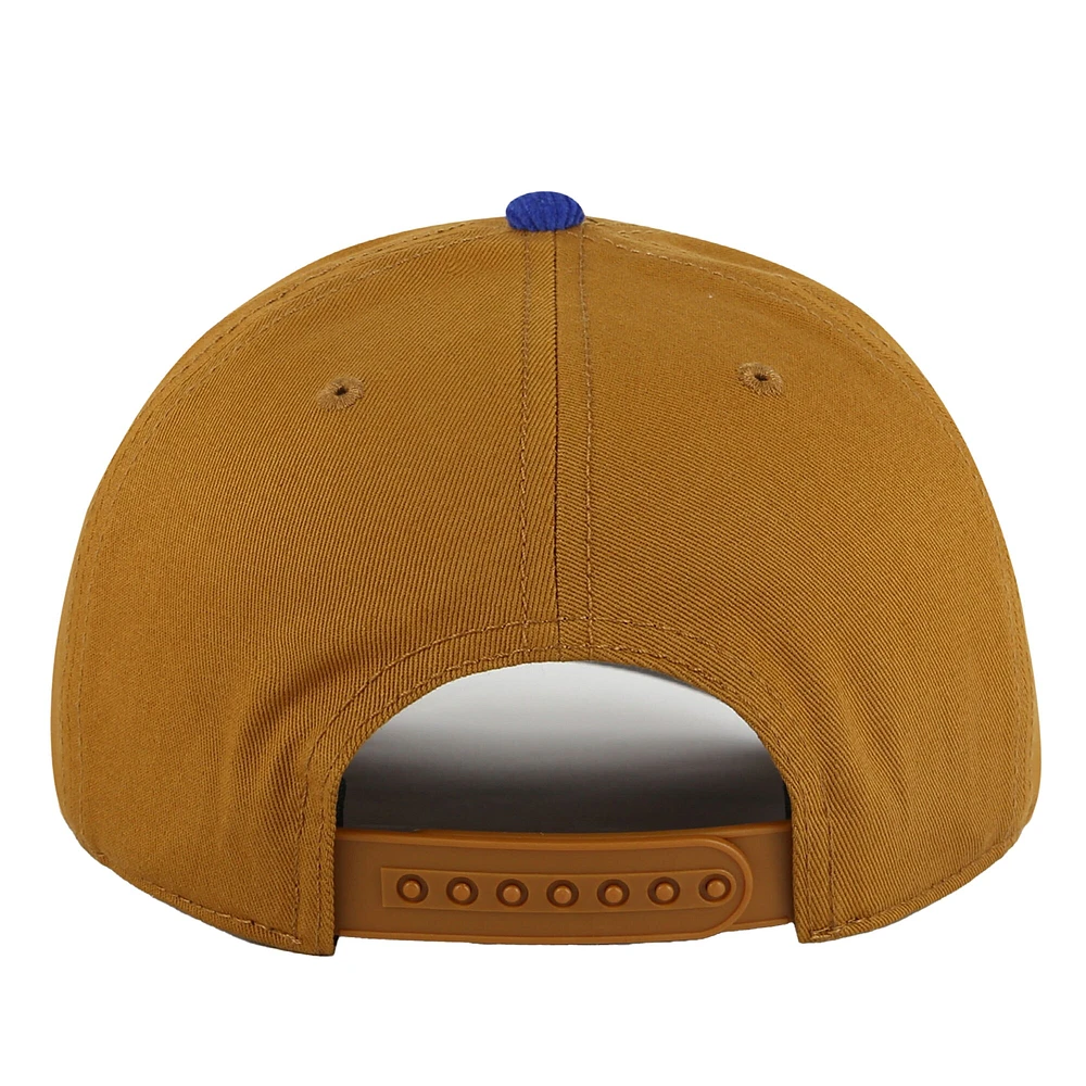 Men's American Needle  Tan/Blue Tampa Bay Lightning Burnett Adjustable Hat