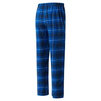 Men's Concepts Sport Blue/Black Tampa Bay Lightning Concord Flannel Sleep Pants