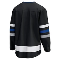 Men's Fanatics Black Tampa Bay Lightning Alternate Premier Breakaway Jersey