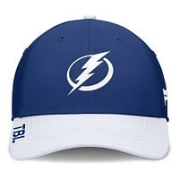 Men's Fanatics Blue/White Tampa Bay Lightning Authentic Pro Rink Flex Hat