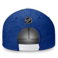 Men's Fanatics  Blue/White Tampa Bay Lightning Authentic Pro Rink Snapback Hat