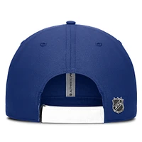 Men's Fanatics Blue/White Tampa Bay Lightning Authentic Pro Ripstop Adjustable Hat