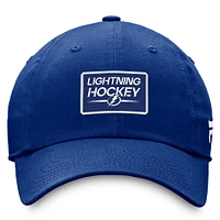 Men's Fanatics  Blue Tampa Bay Lightning Authentic Pro Prime Adjustable Hat