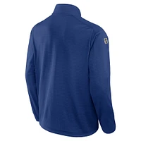 Men's Fanatics  Blue Tampa Bay Lightning Authentic Pro Rink Quarter-Zip Jacket