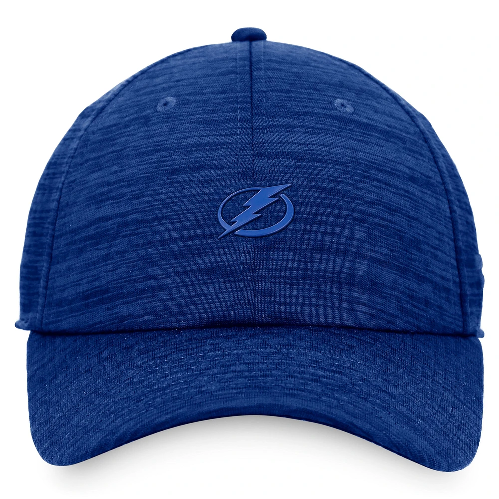 Men's Fanatics Blue Tampa Bay Lightning Authentic Pro Road Snapback Hat