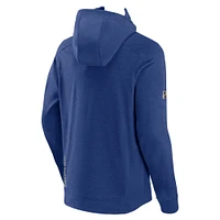 Men's Fanatics Blue Tampa Bay Lightning Authentic Pro Road Tech Lightweight Full-Zip Hoodie Jacket
